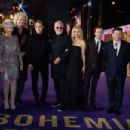 Genevieve Potgieter and other celebrities attend the World Premiere of 'Bohemian Rhapsody' at The SSE Arena, Wembley, on October 23, 2018 in London, England - 454 x 303