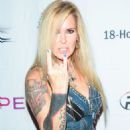 Lita Ford is seen attending 5th Annual Rock Godz Hall Of Fame Awards at Hard Rock Cafe in Hollywood in Los Angeles, California