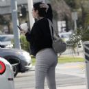 Bhad Bhabie – Seen showcasing a new hairstyle while out in Los Angeles