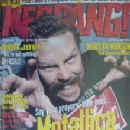 James Hetfield - Kerrang Magazine Cover [United Kingdom] (5 October 1996)