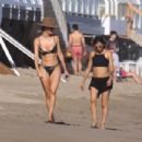 Talita Correa in Bikini on the beach in Malibu - 454 x 303