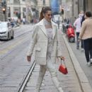 Francesca Sofia Novello – Seen at the Ermanno Scervino fashion show during Milan Fashion Week