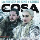 Kit Harington, Emilia Clarke - La Cosa Cine Magazine Cover [Argentina] (April 2019)