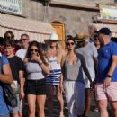 Lindsey Vonn and P. K. Subban vacationing in Capri, Italy on July 1, 2018