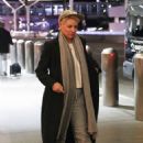 Evangeline Lilly – Steps out of LAX Airport in Los Angeles - 454 x 681