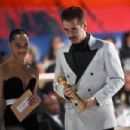 Zoë Kravitz and Colin Farrell  - The 82nd Golden Globe Awards (2025) - 454 x 303