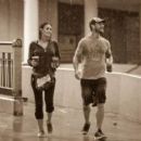 CM Punk and Lita walking in the rain - 454 x 255