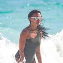 Sofia Nikitchuk in Swimsuit at the beach in Tulum - 454 x 681