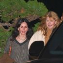 Courteney Cox – With Laura Dern at Nobu Restaurant in Malibu