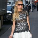 Paris Hilton – Arrives at SiriusXM in New York City