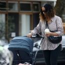 Zawe Ashton – Is seen pushing her baby around Primrose Hill in North London - 454 x 681