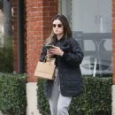 Lucy Hale – Christmas shopping candids in West Hollywood