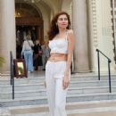 Blanca Blanco – In A Stylish House Of Cb Ensemble In Front Of The Carlton In Cannes - 454 x 681