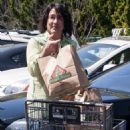 Paul Stanley and his wife Erin Sutton out grocery shopping at Bristol Farms in West Hollywood, California on March 21, 2013