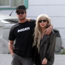 Lady GaGa And Taylor Kinney Out In LA