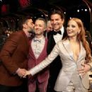 Oscar Isaac, Jeremy Strong, Bradley Cooper and Jessica Chastain - The 28th Annual Screen Actors Guild Awards (2022) - 454 x 323