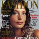 Daria Werbowy - Fashion Magazine Cover [Canada] (October 2004)