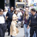 Ashleigh Cummings – Arrives at Good Morning America in New York - 454 x 589