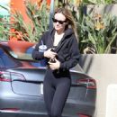 Olivia Wilde – Seen after workout routine in LA after her birthday week in New York