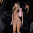 Chantel Jeffries – Arrives at the ‘Amsterdam’ premiere after party at Zero Bond in New York