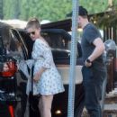 Kate Mara – Seen after a family dinner at Little Dom’s in Los Feliz