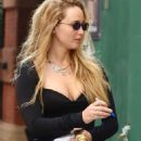 Jennifer Lawrence – In tight black dress on the West Village in New York