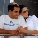 Juan Pablo Montoya and Connie Fraydell - 454 x 303
