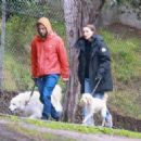 Natalie Portman &#8211; With Benjamin Millepied out for a hike at Griffith Park in Los Feliz