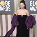 Selena Gomez wears Valentino - 80th Golden Globe Awards on January 10, 2023