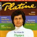 Joe Dassin - Platine Magazine Cover [France] (31 December 1993)