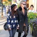 Lily Collins and Jamie Campbell Bower out in Toronto (September 16)
