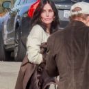 Courteney Cox – Arriving at a charity event in Malibu