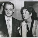 1950 Press Photo Actress Hedy Lamarr And Herbert Klotz, Investment Banker