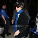 Mick Jagger arrives into LAX Airport - 21 February 2009