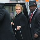 Hayden Panettiere: arrived at her awaiting ride in New York City