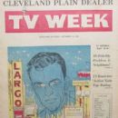Skip Homeier - The Plain Dealer TV Week Magazine Cover [United States] (10 September 1960)