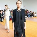 Arielle Kebbel – front row for Sally LaPointe during New York Fashion Week