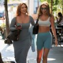 Chantel Jeffries – With Catherine McBroom seen at Urth Caffe in West Hollywood - 454 x 636