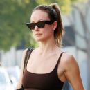 Olivia Wilde – Departing the gym