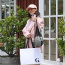 Nicole Trunfio – Dons pink suit in Brentwood - 454 x 681