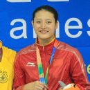 Chinese female breaststroke swimmers