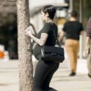 Bhad Bhabie – Shows her baby bump during a casual Los Angeles outing