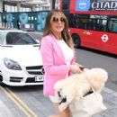 Lizzie Cundy – Arrives at Talk TV for ‘That Was The Woke That Was’ in London - 454 x 681