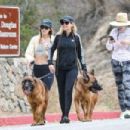 Nicole Richie – On a hike in the hills of Los Angeles with her dogs - 454 x 302