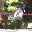 Ashley Tisdale – Seen with her family at a local Los Angeles park - 454 x 454