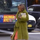 Gayle King – In a robe and sandals while out and about in New York - 454 x 595