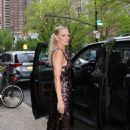 Molly Sims – Is seen in sparkling dress in New York - 454 x 728