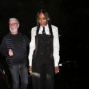 Naomi Campbell  Leaves Jimmy Iovine’s 70th Birthday Bash in Los Angeles