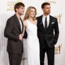 Leo Woodall, Meghann Fahy and Theo James - The 29th Annual Screen Actors Guild Awards (2023) - 408 x 612