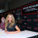 Denise Richards Signing Autographs for Fans at NY Comic-Con